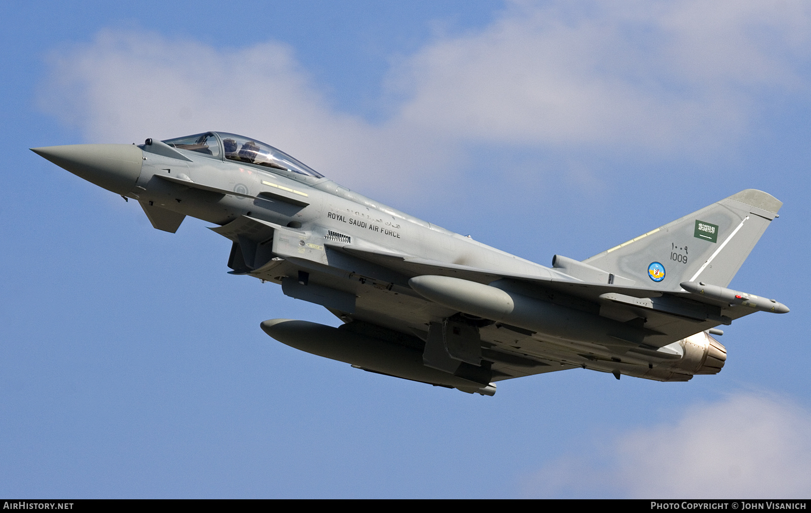 Aircraft Photo of 1009 / ZK384 | Eurofighter EF-2000 Typhoon | Saudi Arabia - Air Force | AirHistory.net #651327