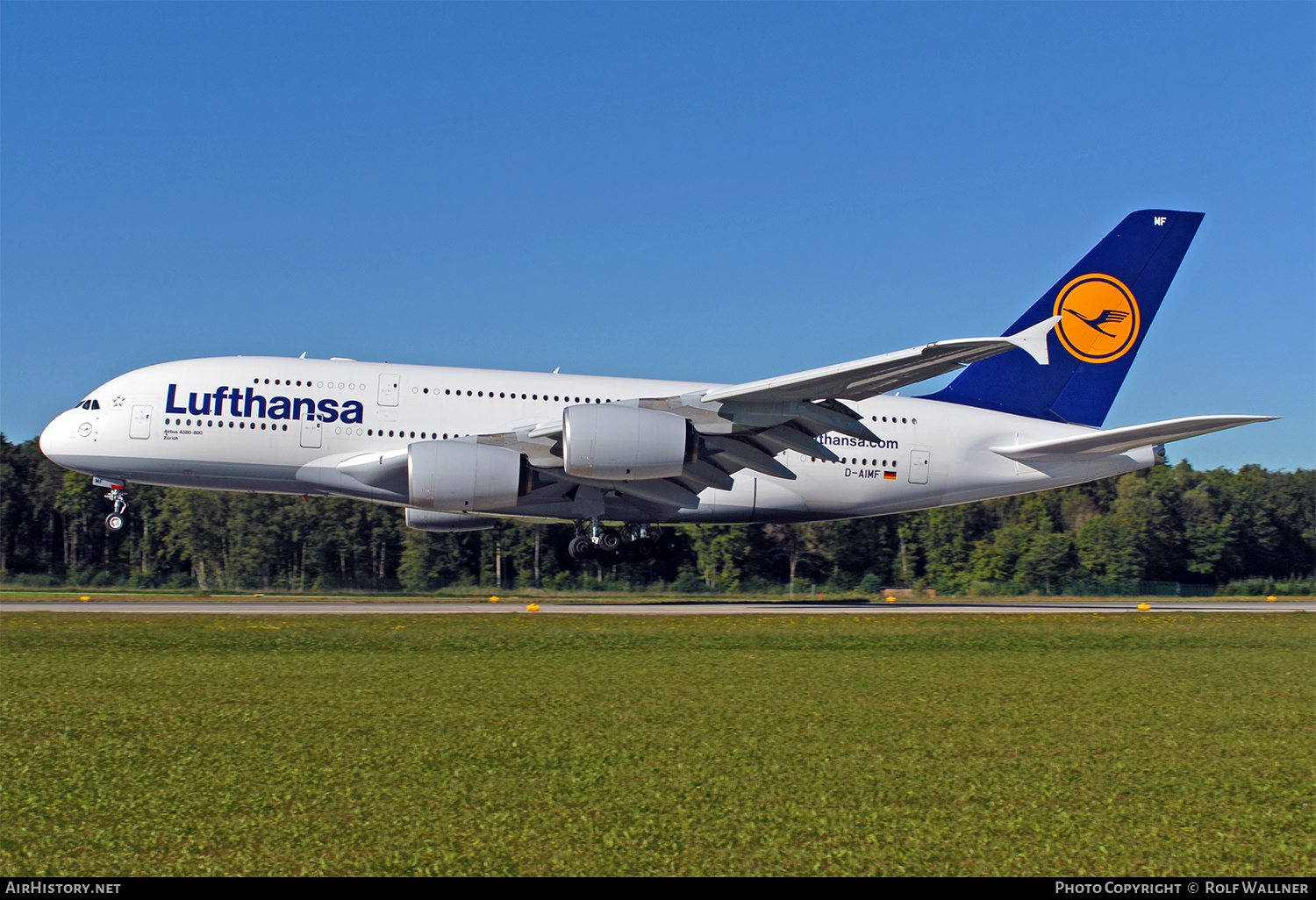 Aircraft Photo of D-AIMF | Airbus A380-841 | Lufthansa | AirHistory.net #651347