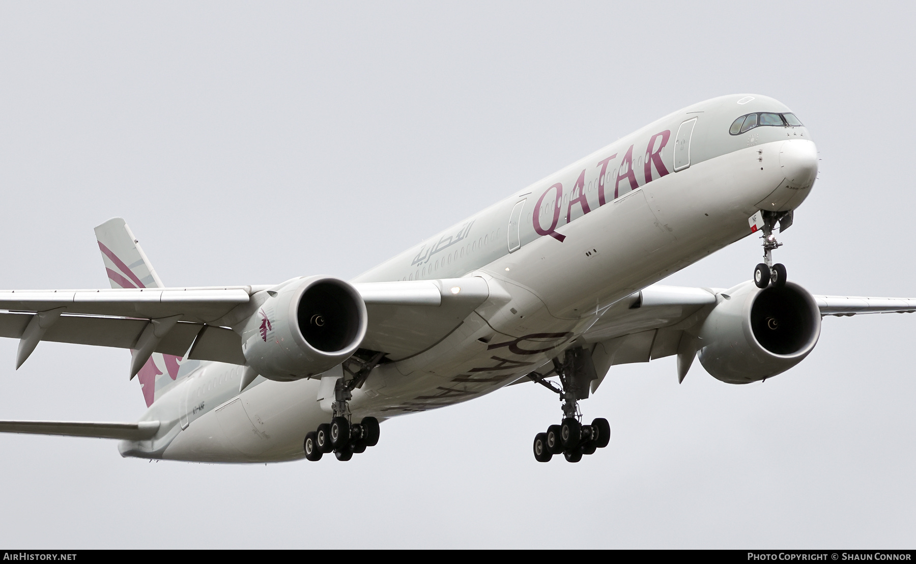 Aircraft Photo of A7-ANF | Airbus A350-1041 | Qatar Airways | AirHistory.net #651358