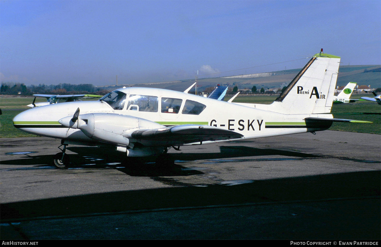 Aircraft Photo of G-ESKY | Piper PA-23-250 Aztec D | Premi Air | AirHistory.net #651359