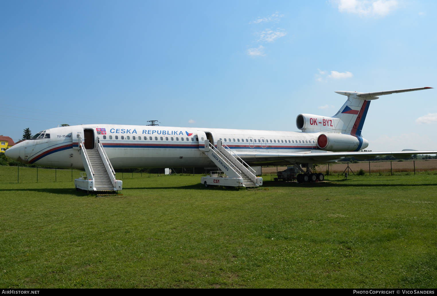 Aircraft Photo of OK-BYZ | Tupolev Tu-154M | Czechia Government | AirHistory.net #651394