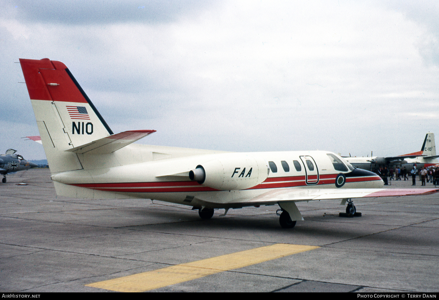 Aircraft Photo of N10 | Cessna 500 Citation | FAA - Federal Aviation Administration | AirHistory.net #651399