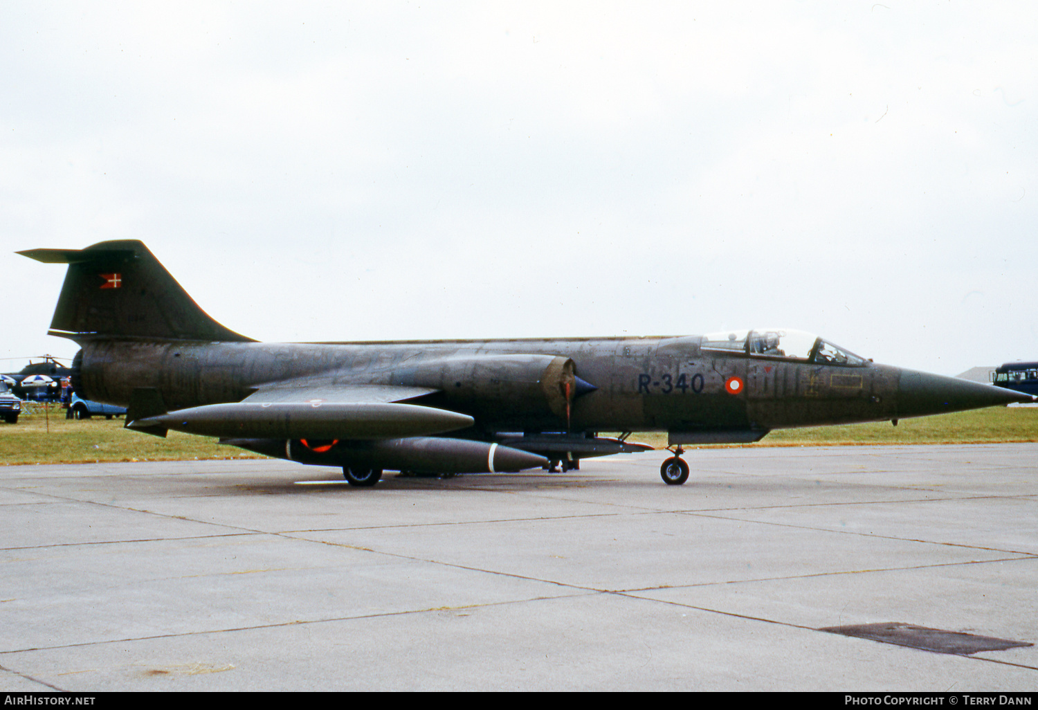 Aircraft Photo of R-340 | Lockheed F-104G Starfighter | Denmark - Air Force | AirHistory.net #651410