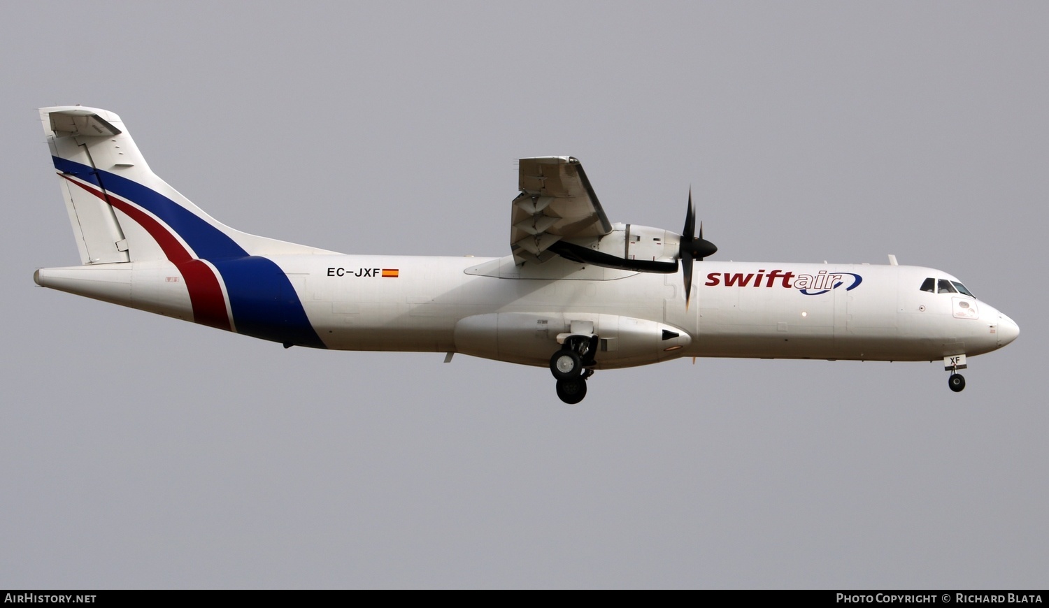 Aircraft Photo of EC-JXF | ATR ATR-72-201/F | Swiftair | AirHistory.net #651413