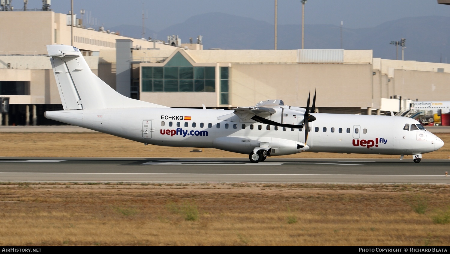 Aircraft Photo of EC-KKQ | ATR ATR-72-500 (ATR-72-212A) | Uep!Fly | AirHistory.net #651414