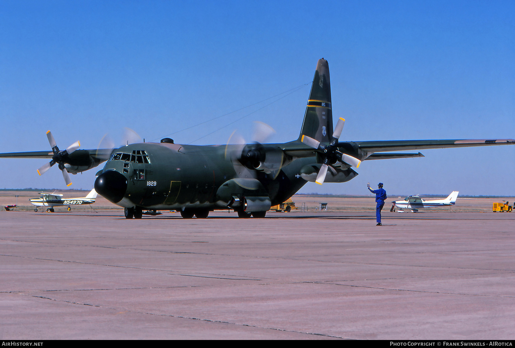 Aircraft Photo of 62-1829 / AF62-829 | Lockheed C-130E Hercules (L-382) | USA - Air Force | AirHistory.net #651423