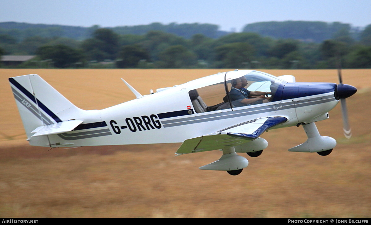 Aircraft Photo of G-ORRG | Robin DR-400-180 Regent | AirHistory.net #651443