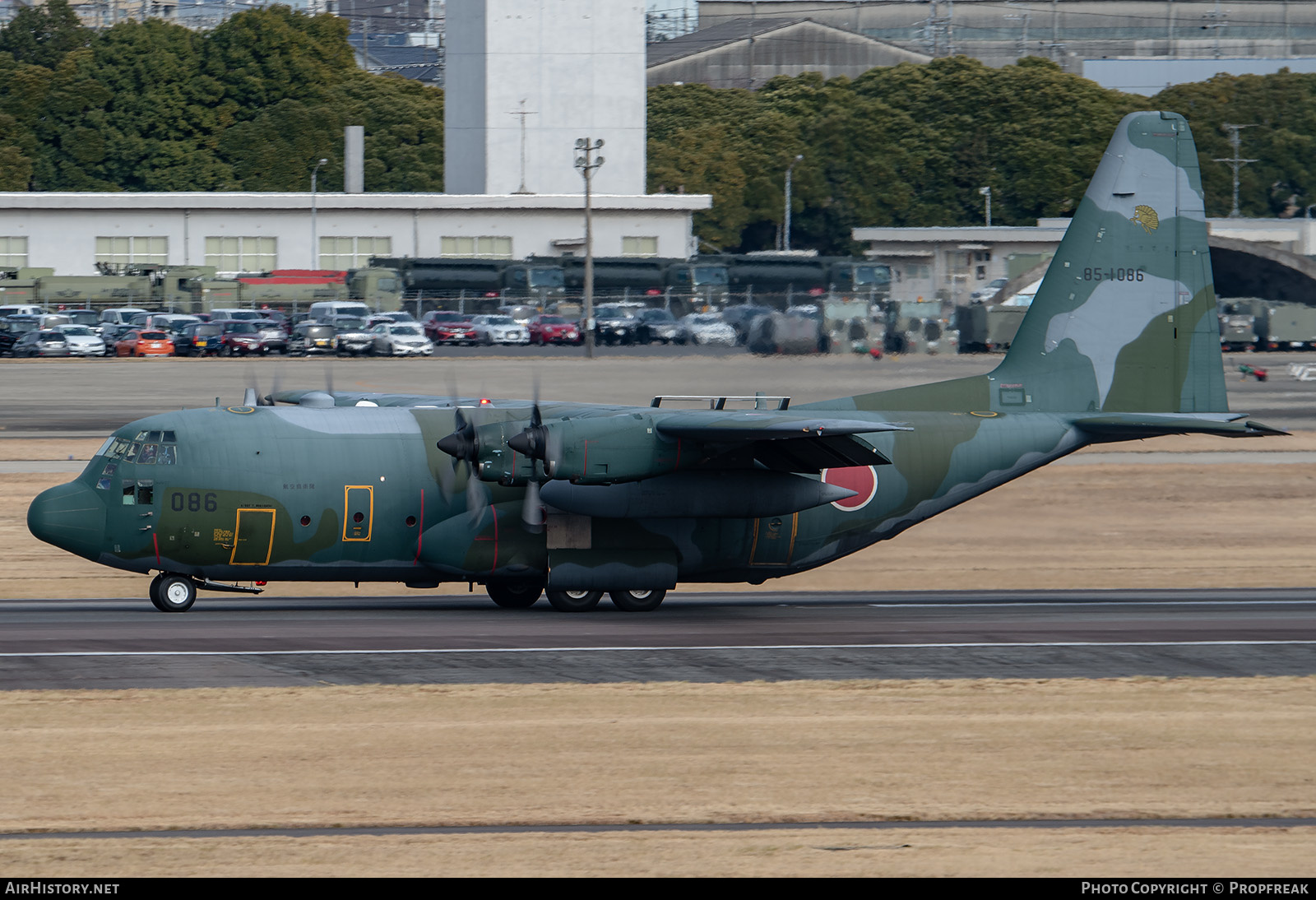 Aircraft Photo of 85-1086 | Lockheed C-130H Hercules | Japan - Air Force | AirHistory.net #651446