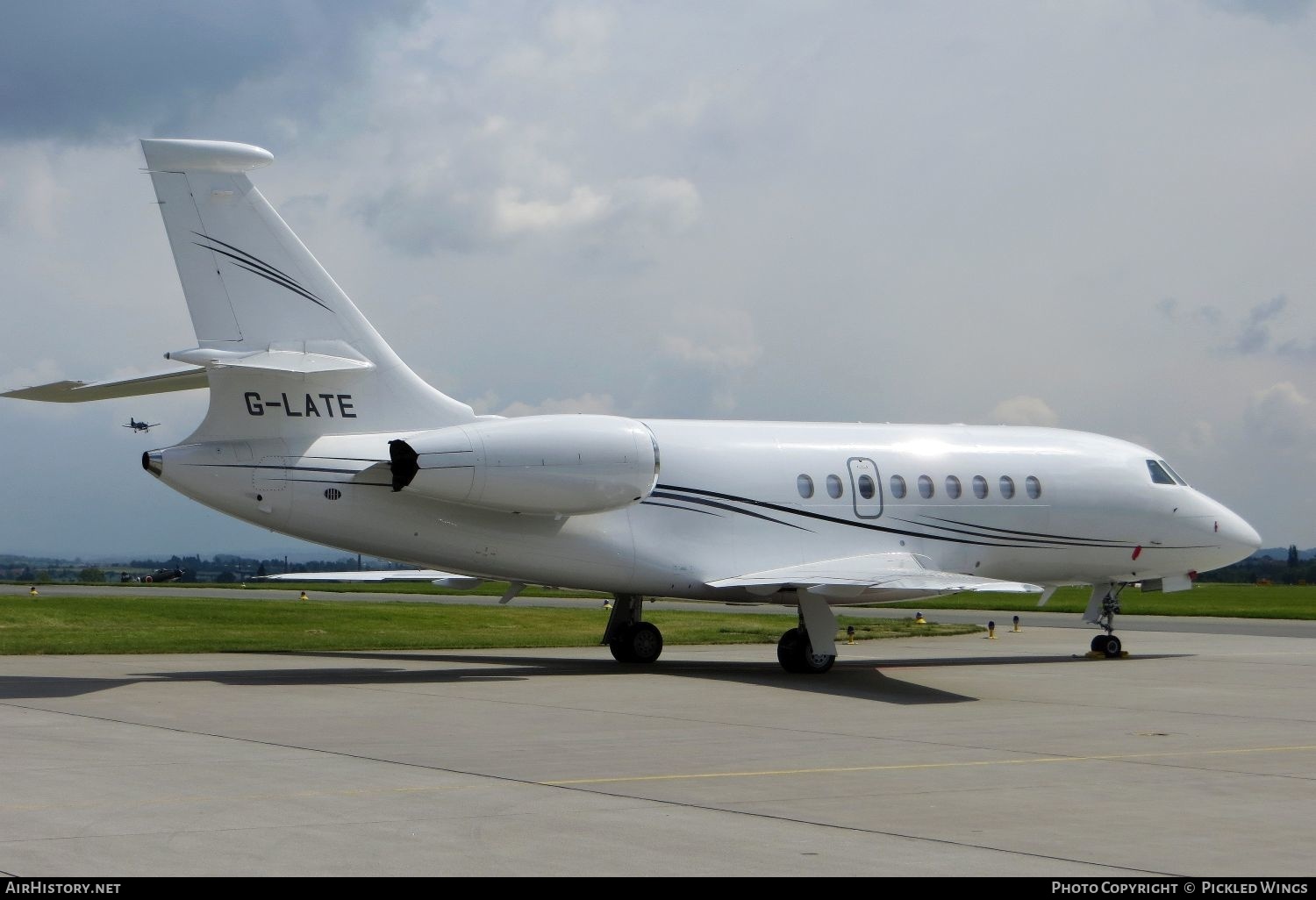 Aircraft Photo of G-LATE | Dassault Falcon 2000EX | AirHistory.net #651453