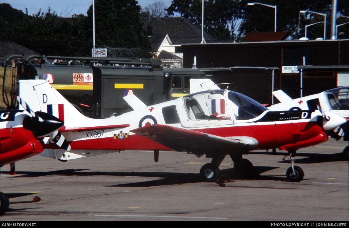Aircraft Photo of XX667 | Scottish Aviation Bulldog 120/121 | UK - Air Force | AirHistory.net #651482