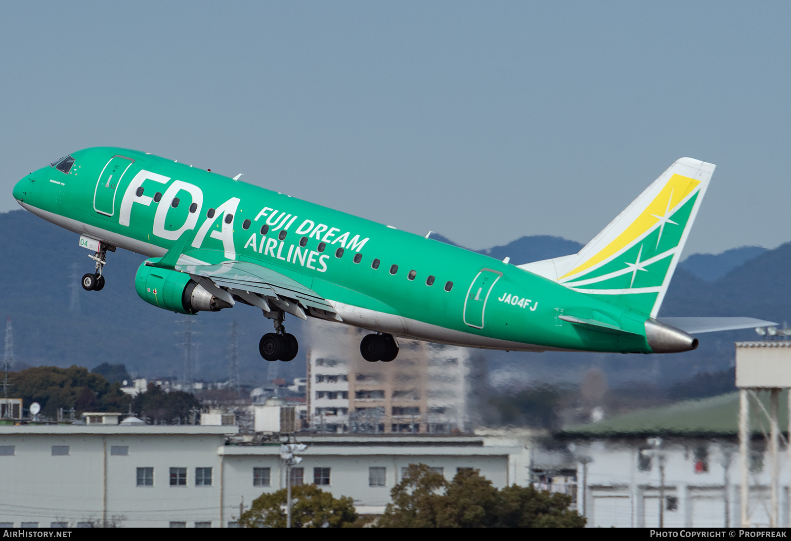 Aircraft Photo of JA04FJ | Embraer 170SU (ERJ-170-100SU) | FDA - Fuji Dream Airlines | AirHistory.net #651483