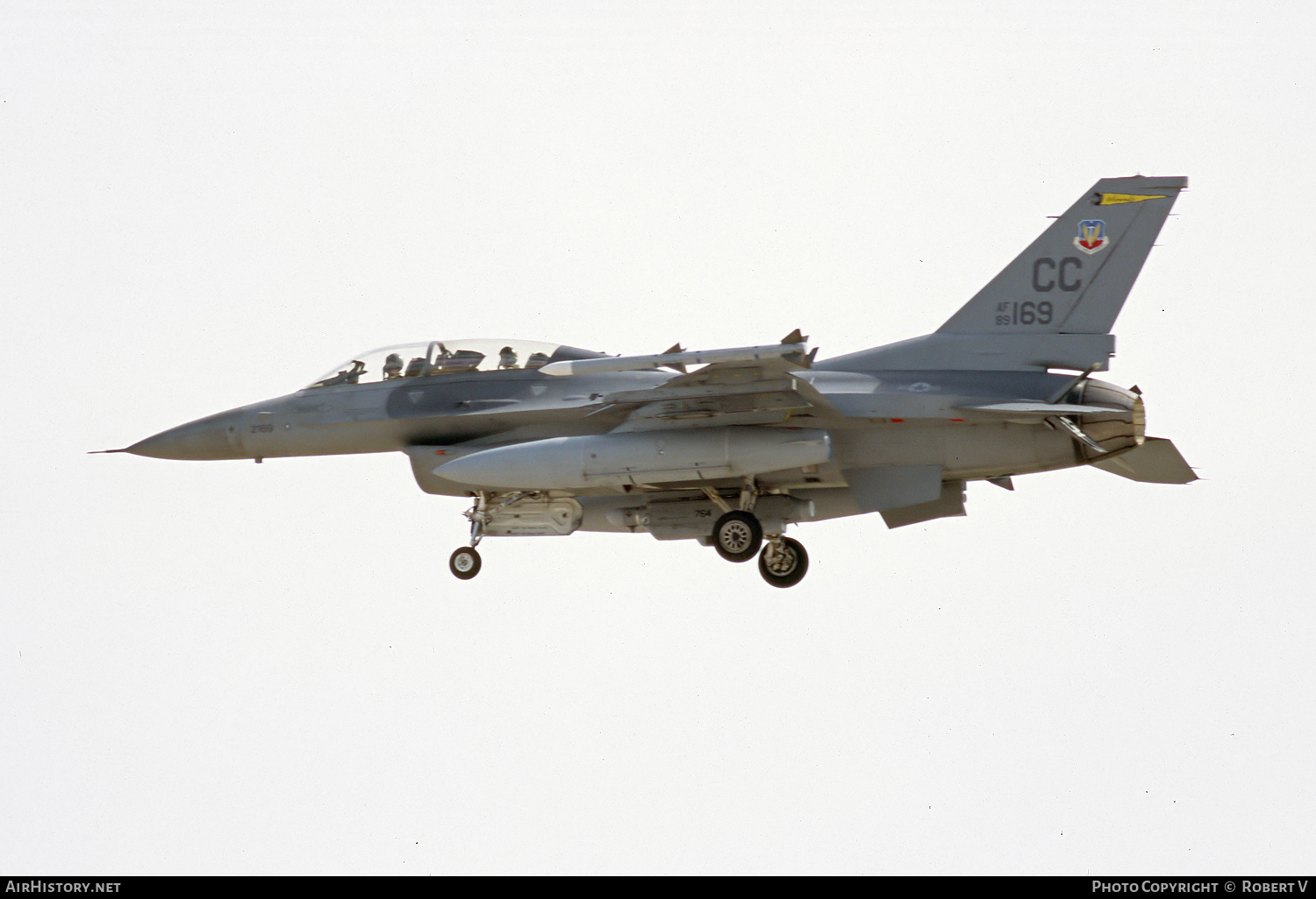 Aircraft Photo of 89-2169 / AF89-169 | General Dynamics F-16DM Fighting Falcon | USA - Air Force | AirHistory.net #651487