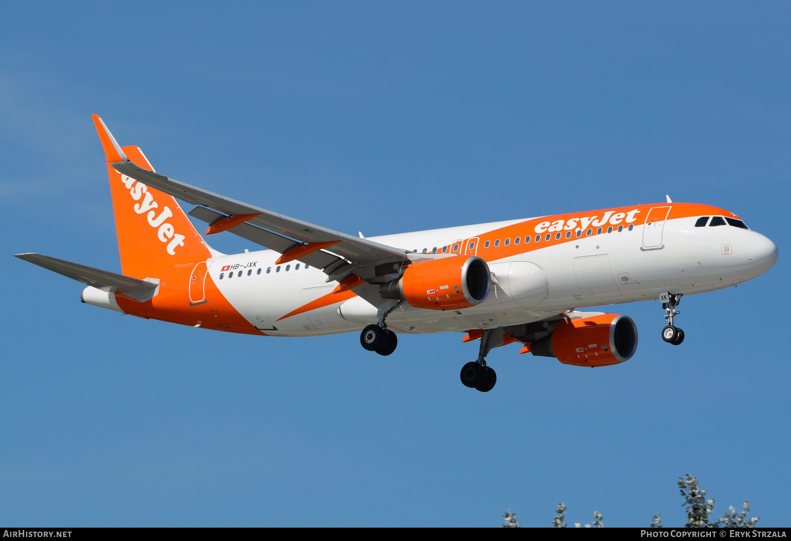 Aircraft Photo of HB-JXK | Airbus A320-214 | EasyJet | AirHistory.net #651509