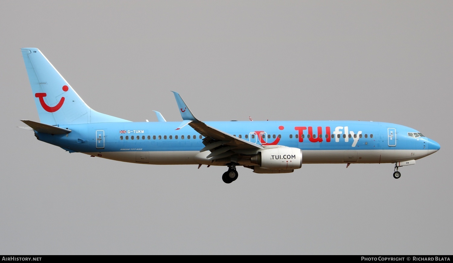 Aircraft Photo of G-TUKM | Boeing 737-8K5 | TUIfly | AirHistory.net #651512