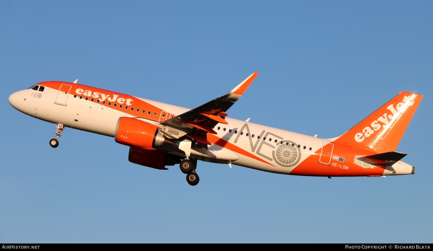Aircraft Photo of OE-LSN | Airbus A320-251N | EasyJet | AirHistory.net #651520