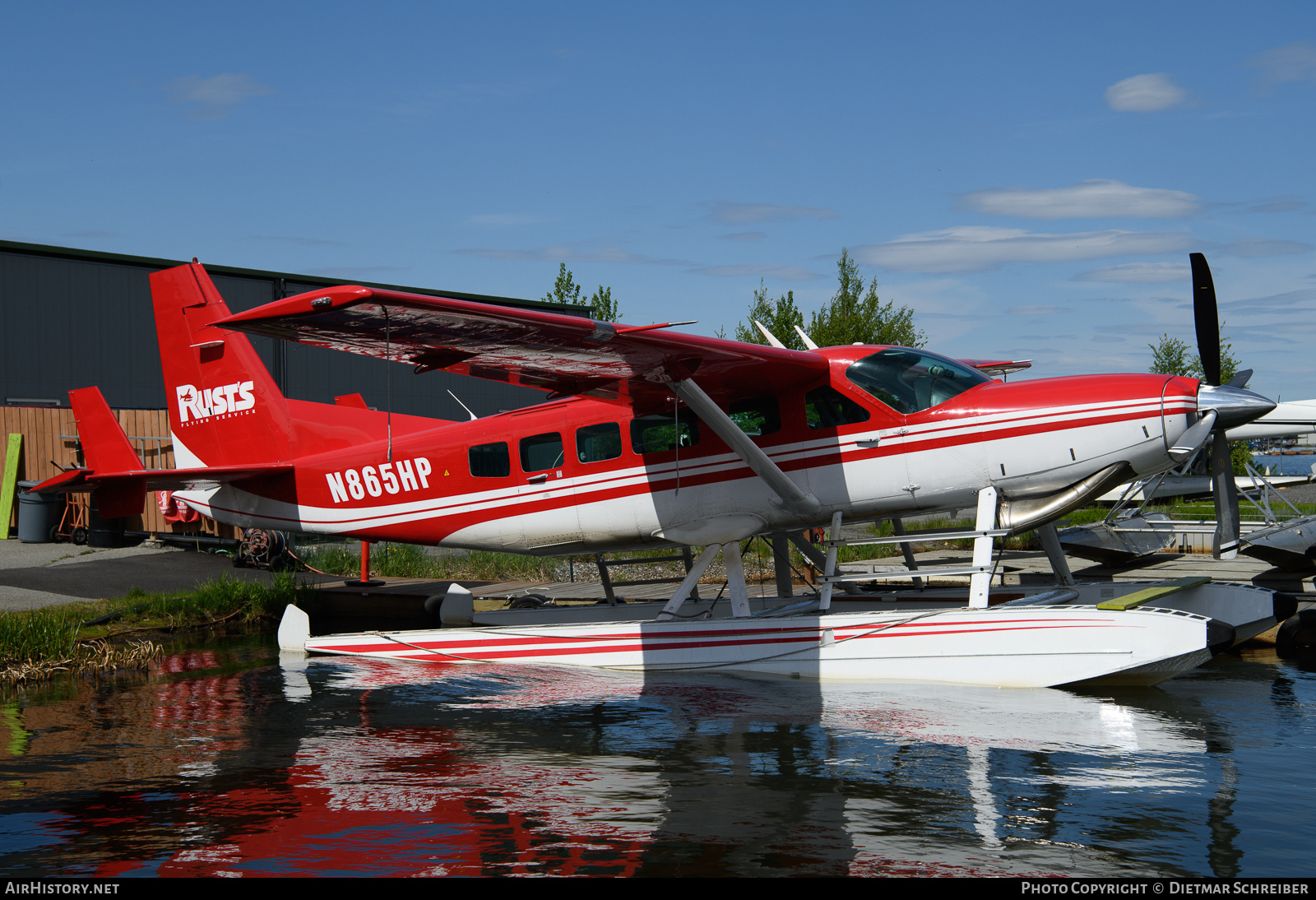 Aircraft Photo of N865HP | Cessna 208 Caravan I | Rust's Flying Service | AirHistory.net #651533