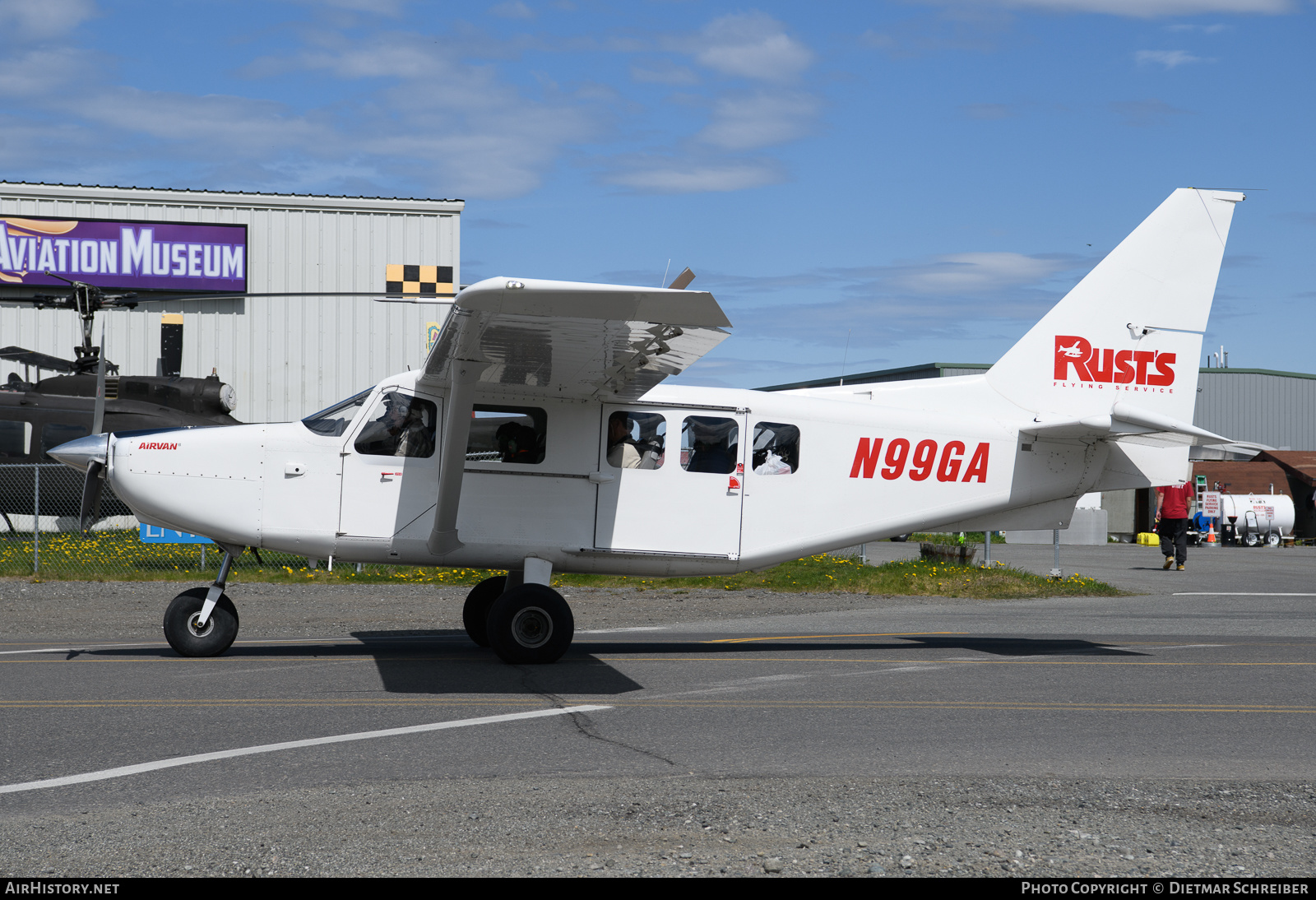 Aircraft Photo of N99GA | GippsAero GA8-TC320 Airvan | Rust's Flying Service | AirHistory.net #651535