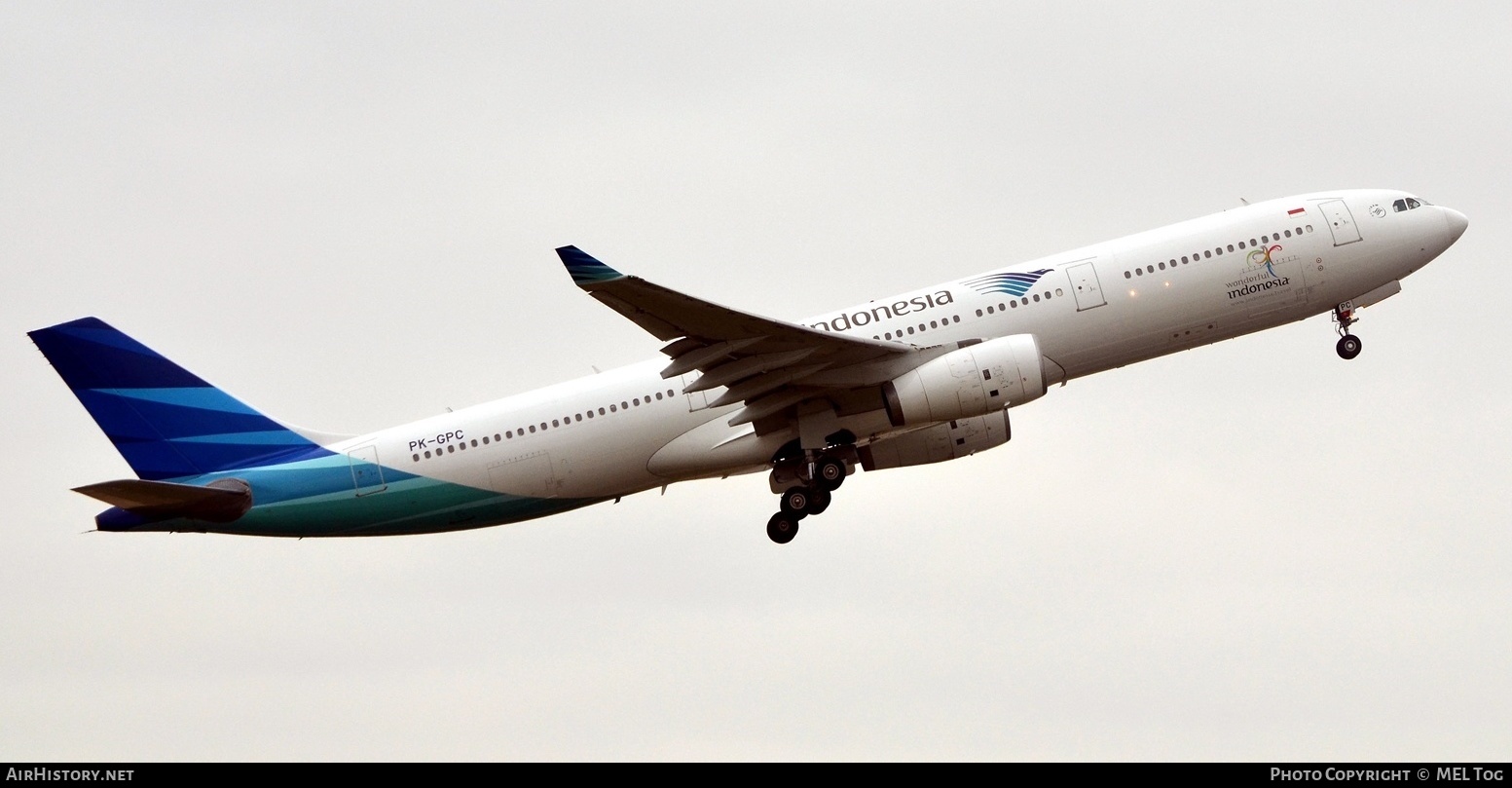 Aircraft Photo of PK-GPC | Airbus A330-341 | Garuda Indonesia | AirHistory.net #651540