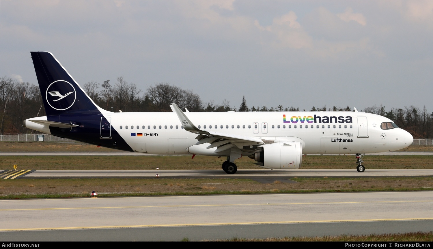 Aircraft Photo of D-AINY | Airbus A320-271N | Lufthansa | AirHistory.net #651553