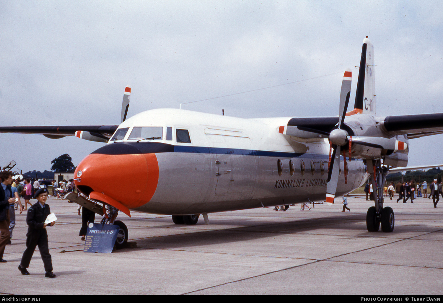 Aircraft Photo of C-10 | Fokker F27-300M Troopship | Netherlands - Air Force | AirHistory.net #651559