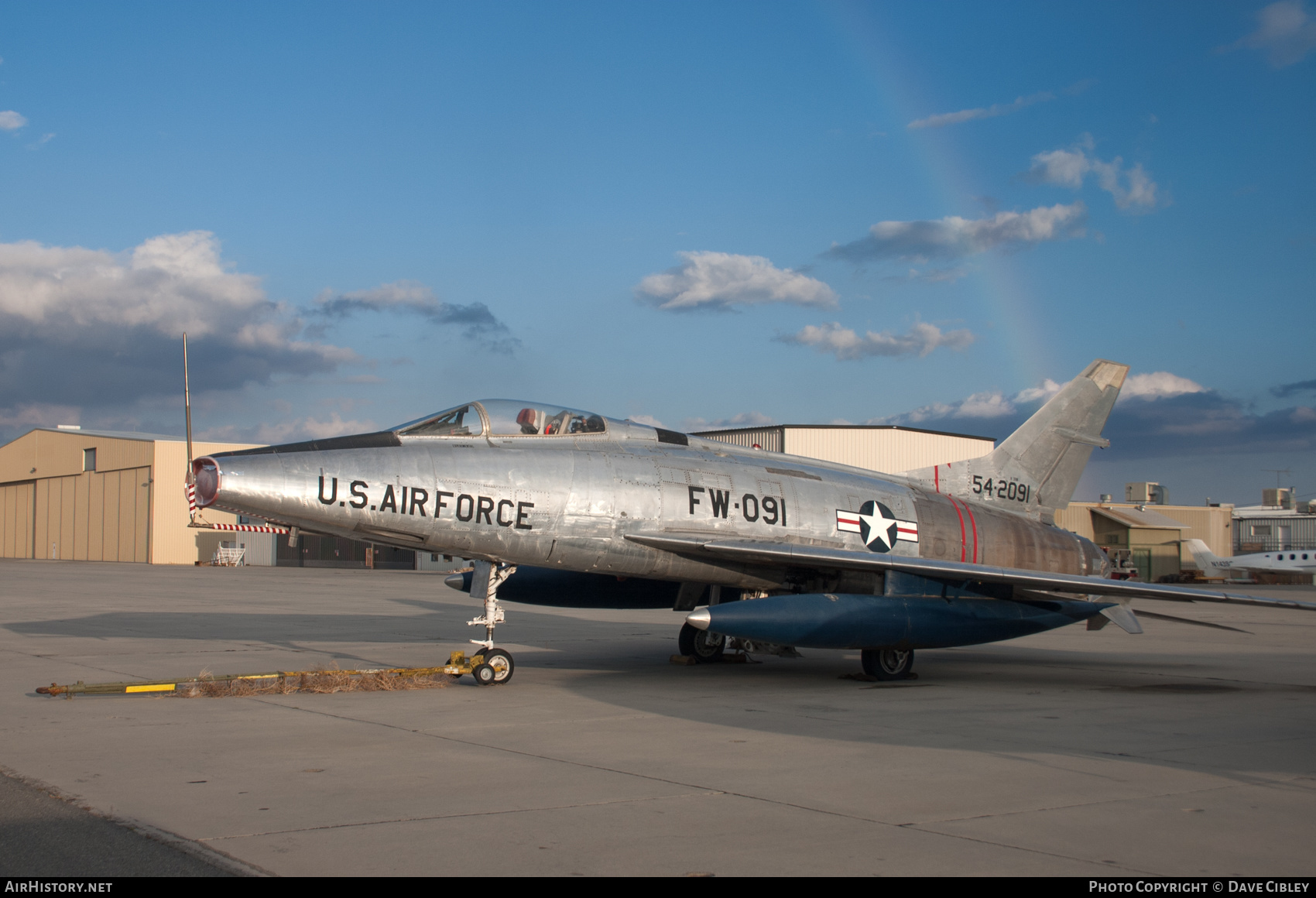 Aircraft Photo of 54-2091 / 0-42091 | North American F-100C Super Sabre | USA - Air Force | AirHistory.net #651573