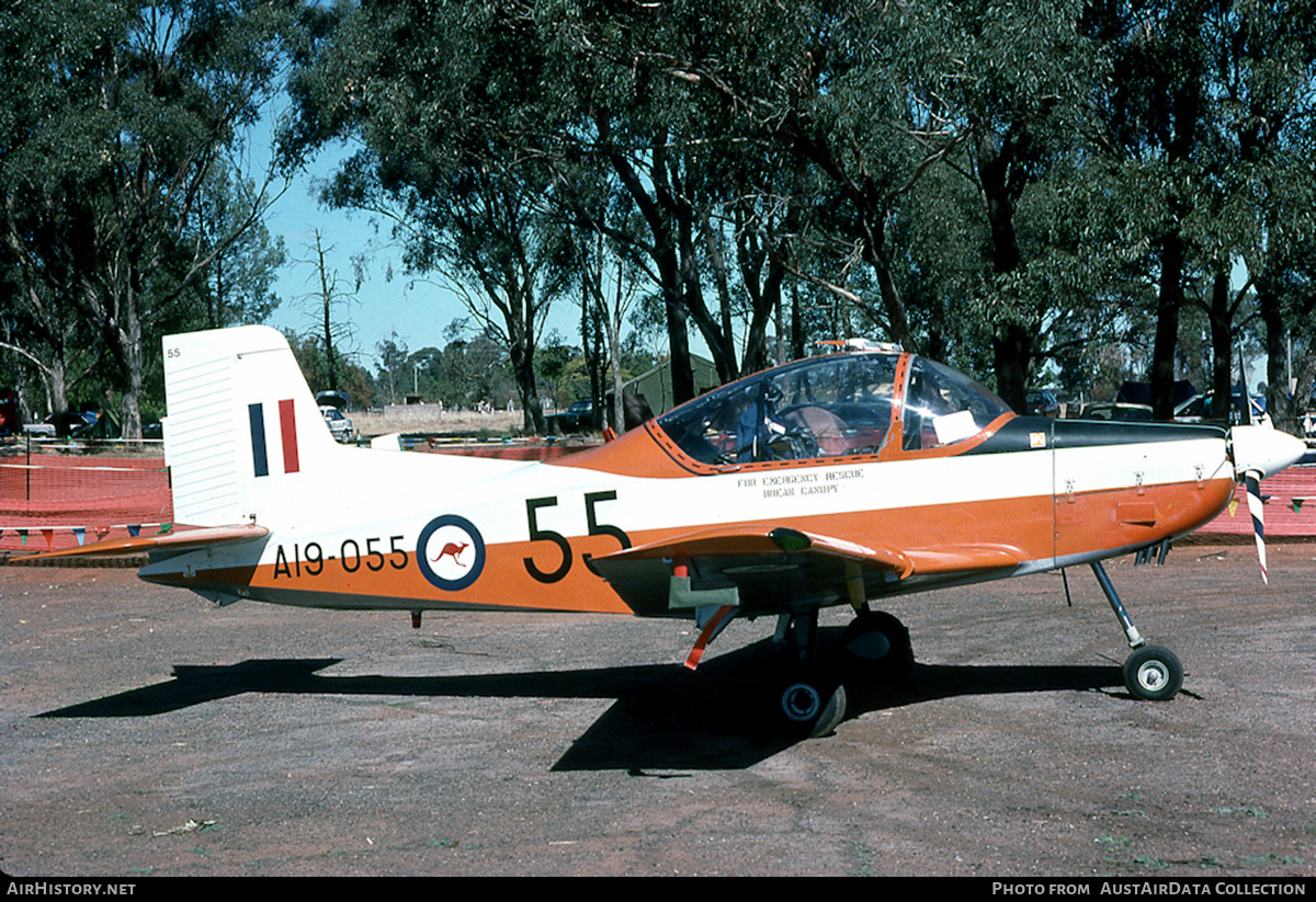 Aircraft Photo of A19-055 | New Zealand CT-4A Airtrainer | Australia - Air Force | AirHistory.net #651617