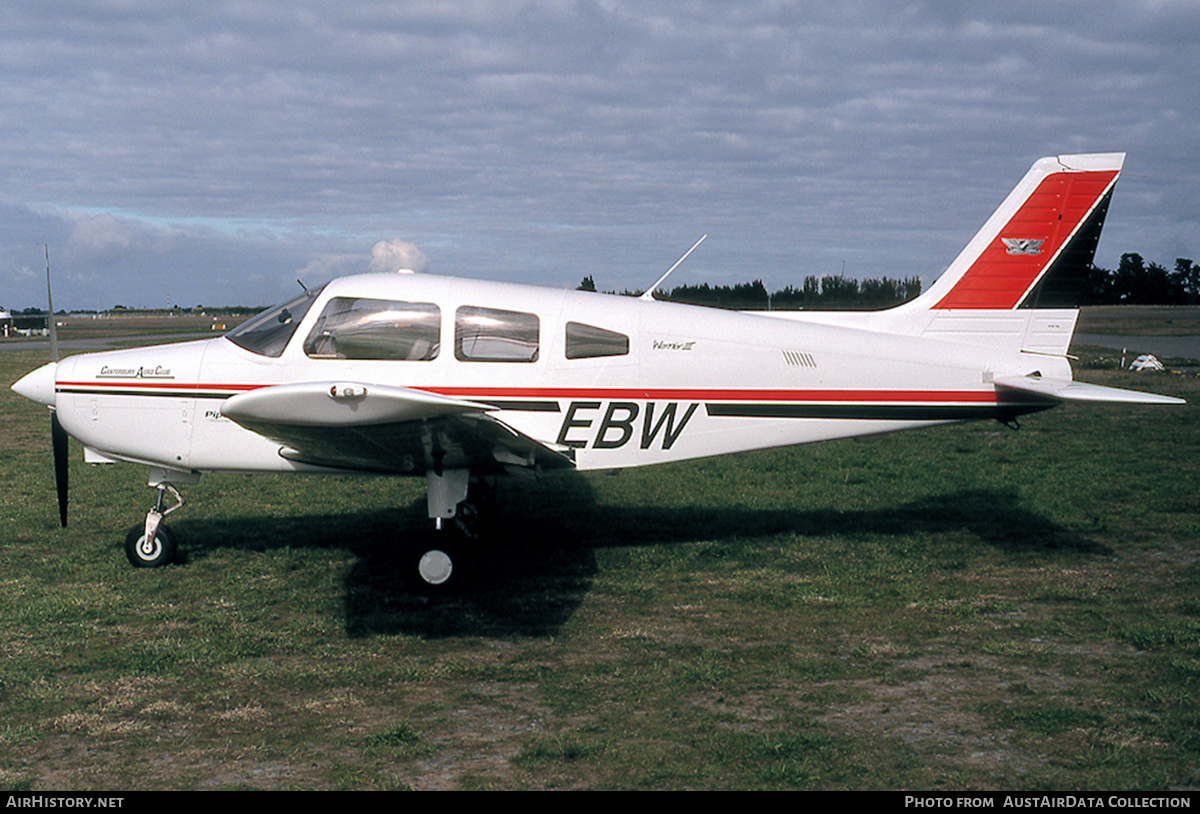 Aircraft Photo of ZK-EBW / EBW | Piper PA-28-161 Cherokee Warrior III | Canterbury Aero Club | AirHistory.net #651623