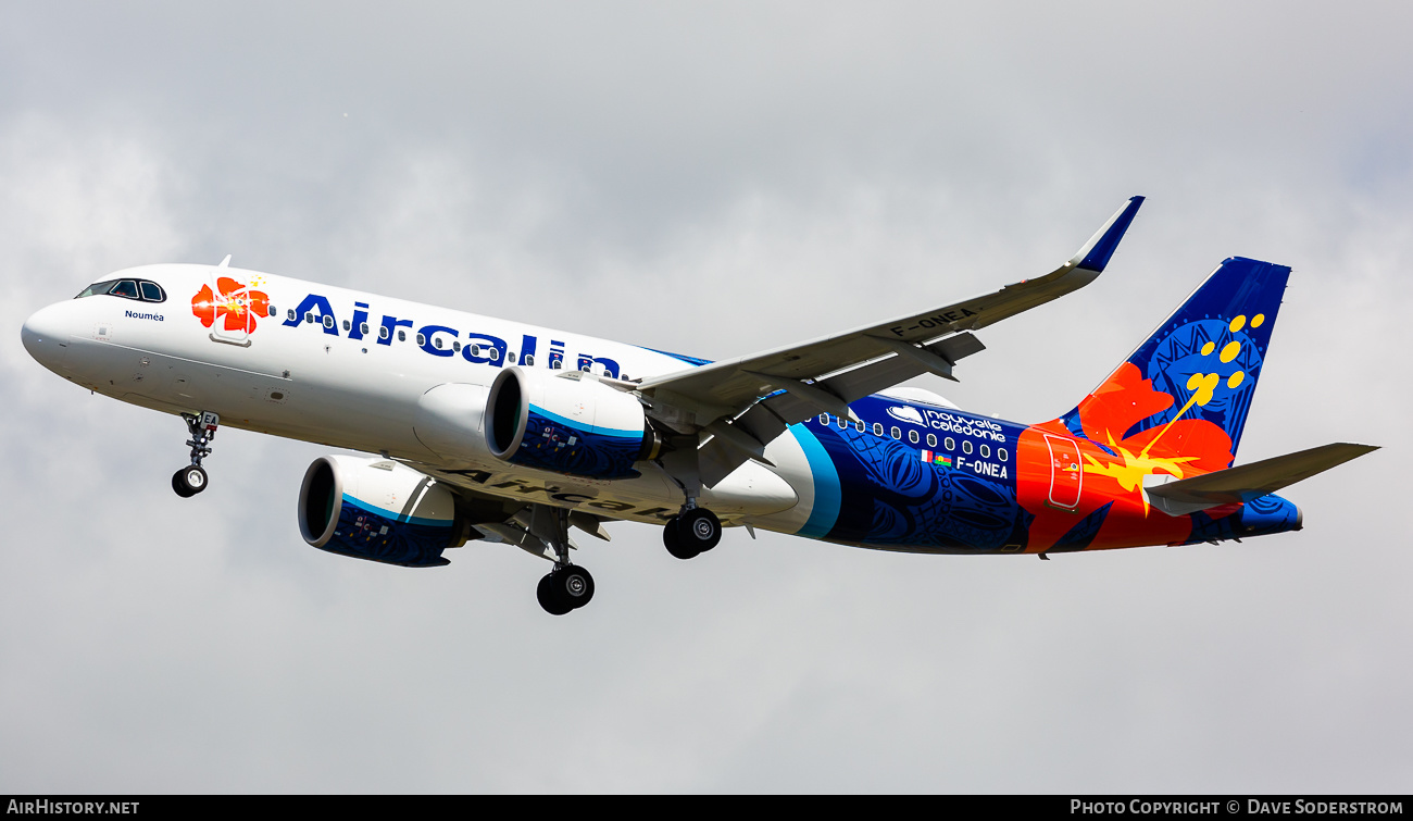 Aircraft Photo of F-ONEA | Airbus A320-271N | Aircalin - Air Calédonie International | AirHistory.net #651626