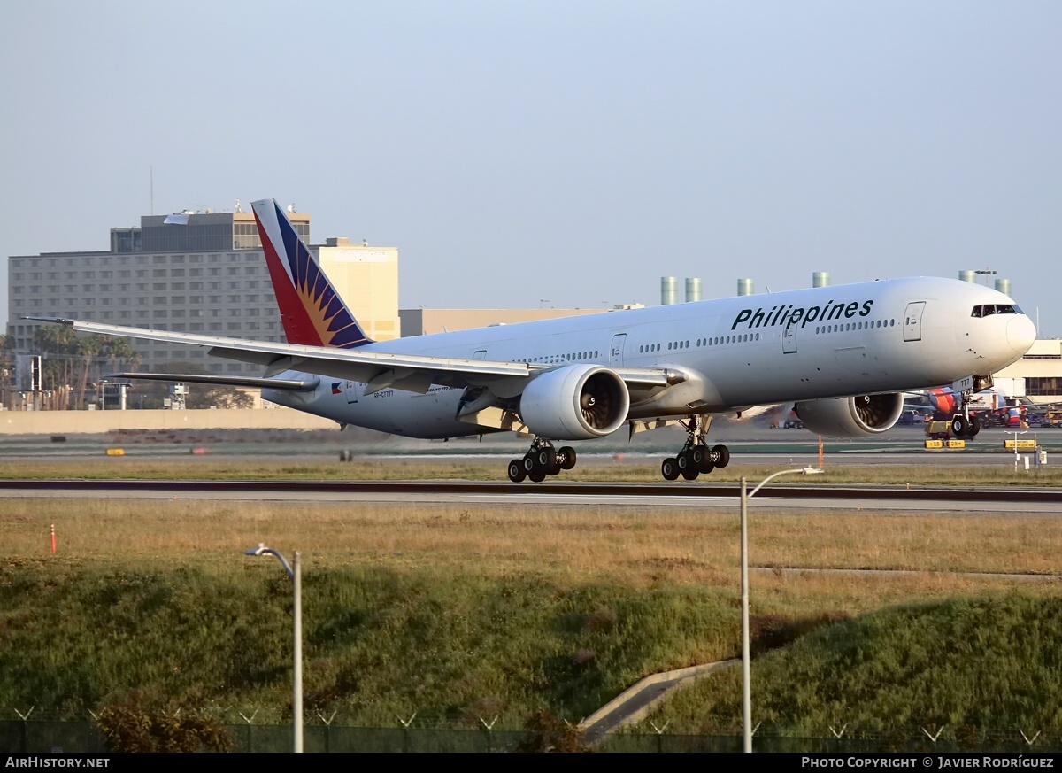 Aircraft Photo of RP-C7777 | Boeing 777-36N/ER | Philippine Airlines | AirHistory.net #651642