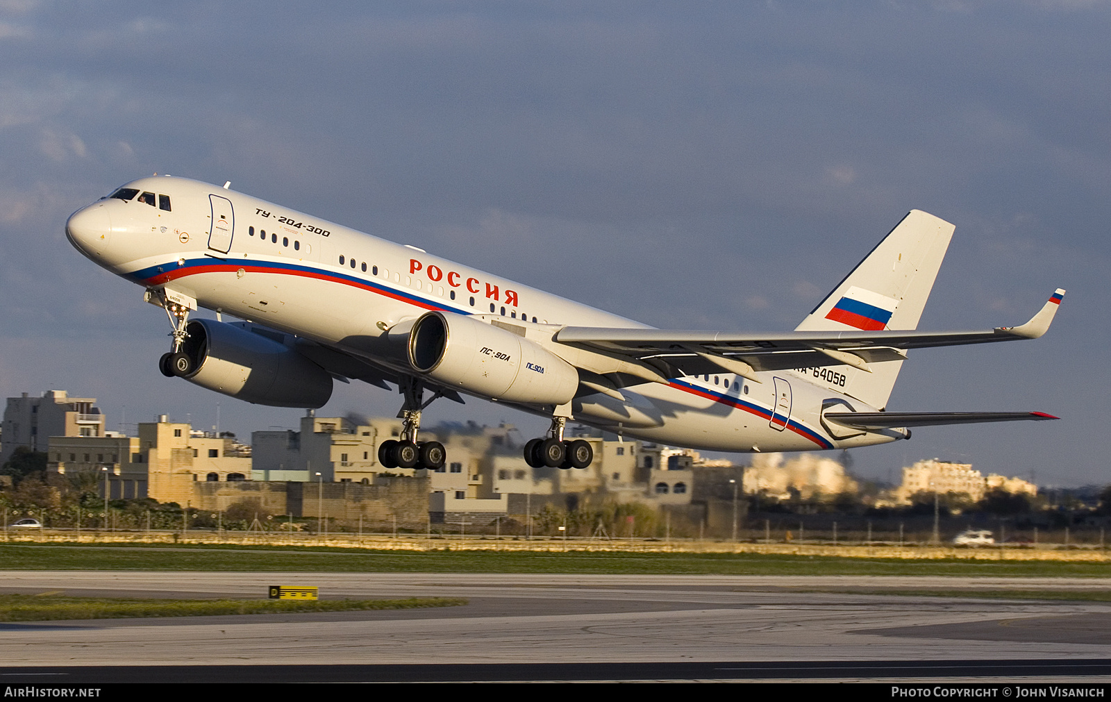 Aircraft Photo of RA-64058 | Tupolev Tu-204-300 | Rossiya - Special Flight Detachment | AirHistory.net #651653