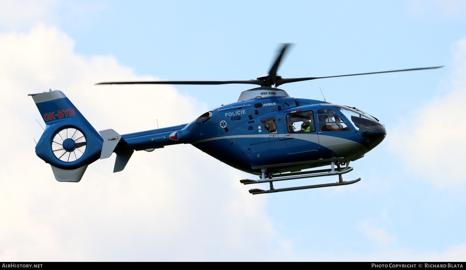 Aircraft Photo of OK-BYB | Eurocopter EC-135T-2+ | Policie | AirHistory.net #651680