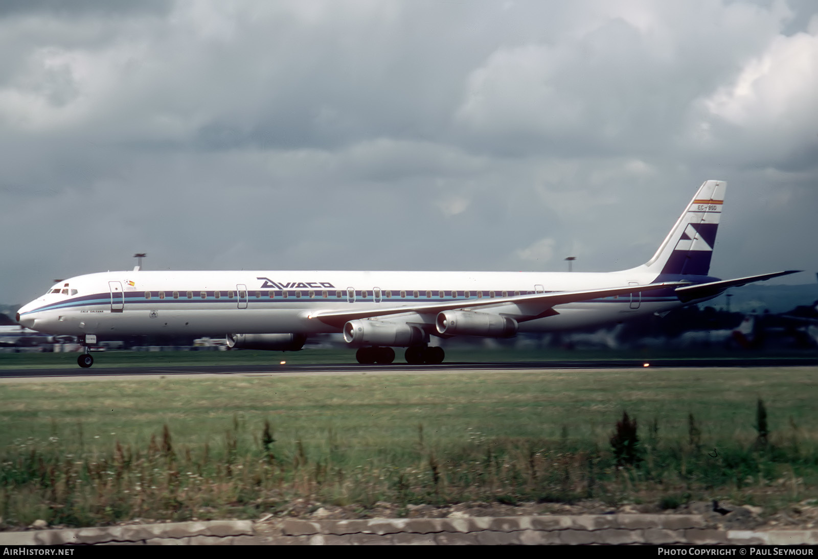 Aircraft Photo of EC-BSD | McDonnell Douglas DC-8-63 | Aviaco | AirHistory.net #651702