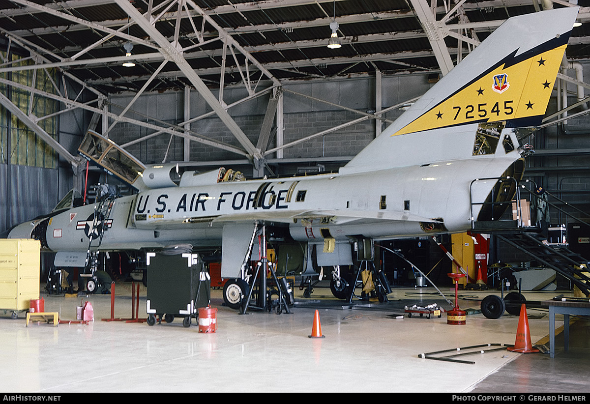 Aircraft Photo of 57-2545 / 72545 | Convair F-106B Delta Dart | USA - Air Force | AirHistory.net #651705