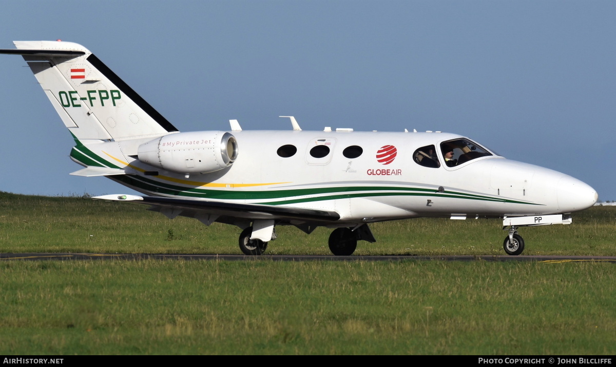 Aircraft Photo of OE-FPP | Cessna 510 Citation Mustang | GlobeAir | AirHistory.net #651707