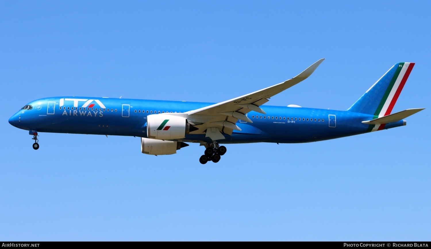 Aircraft Photo of EI-IFC | Airbus A350-941 | ITA Airways | AirHistory.net #651715