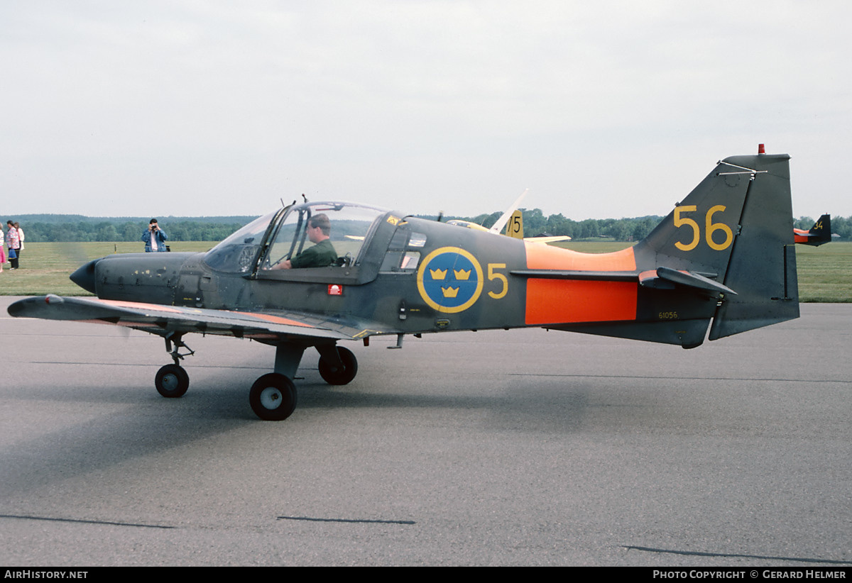 Aircraft Photo of 61056 | Scottish Aviation Sk61 Bulldog | Sweden - Air Force | AirHistory.net #651733