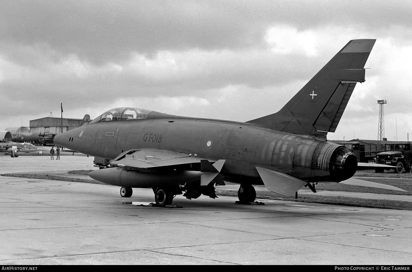 Aircraft Photo of GT-018 | North American F-100F Super Sabre | Denmark - Air Force | AirHistory.net #651745