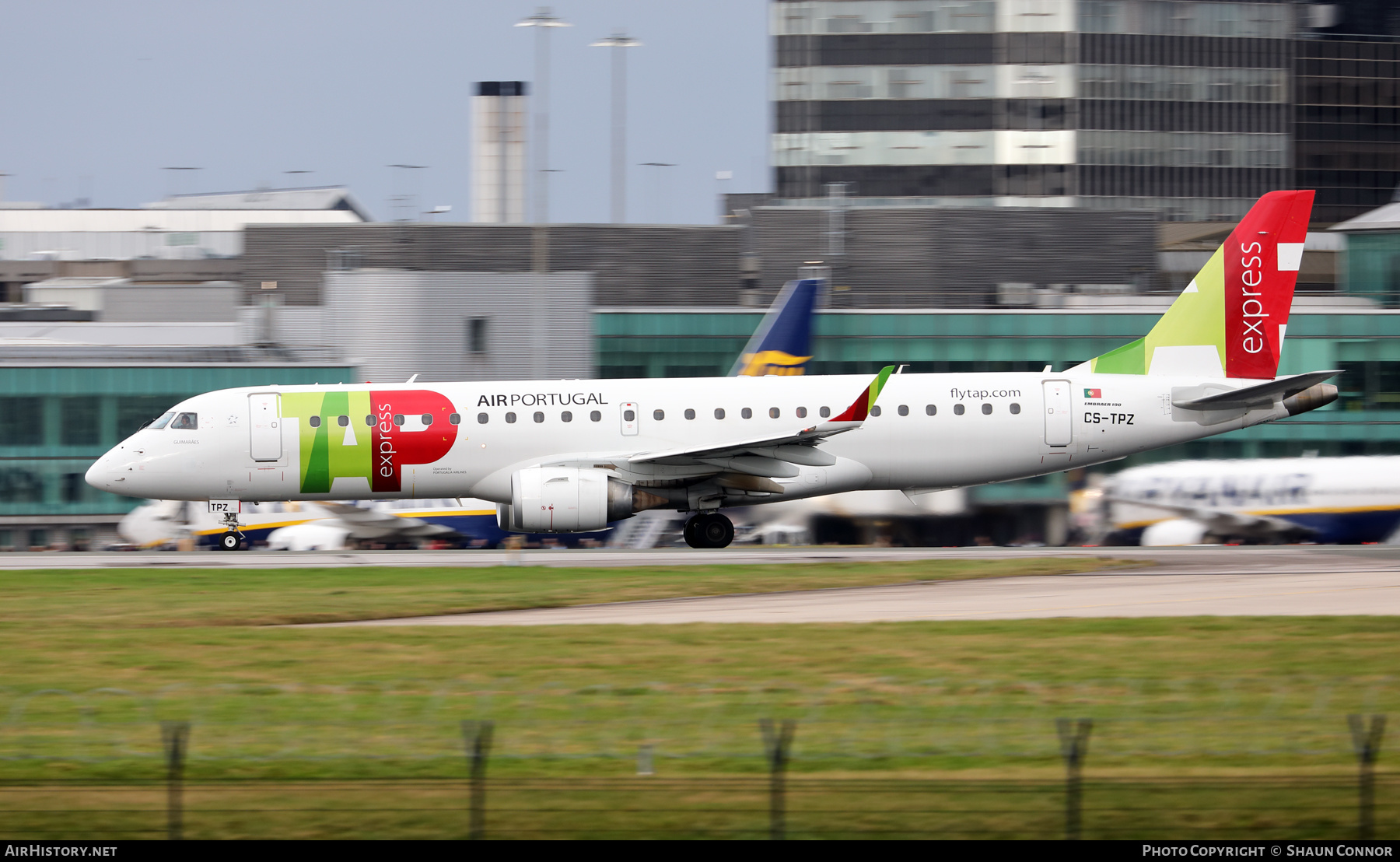 Aircraft Photo of CS-TPZ | Embraer 190AR (ERJ-190-100IGW) | TAP Air Portugal Express | AirHistory.net #651747