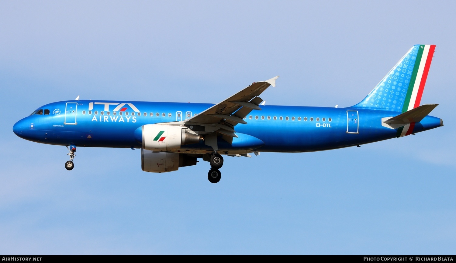 Aircraft Photo of EI-DTL | Airbus A320-216 | ITA Airways | AirHistory.net #651750