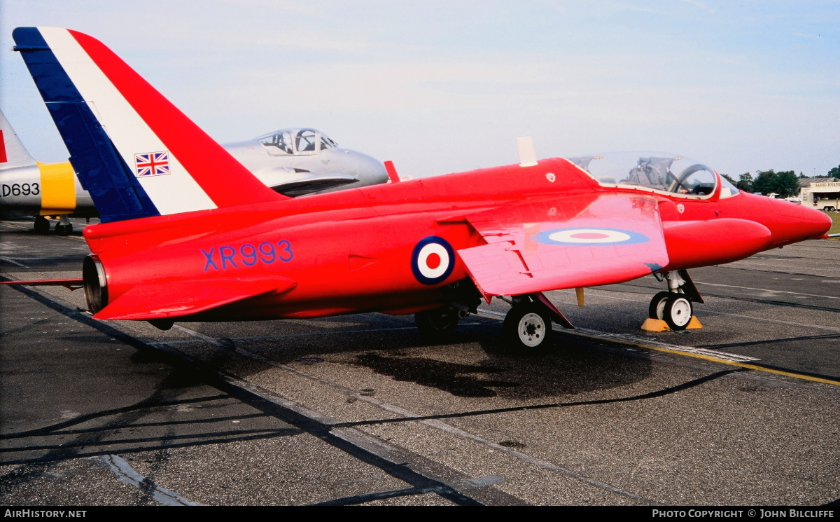 Aircraft Photo of G-BVPP / XR993 | Folland Fo.144 Gnat T.1 | UK - Air Force | AirHistory.net #651752
