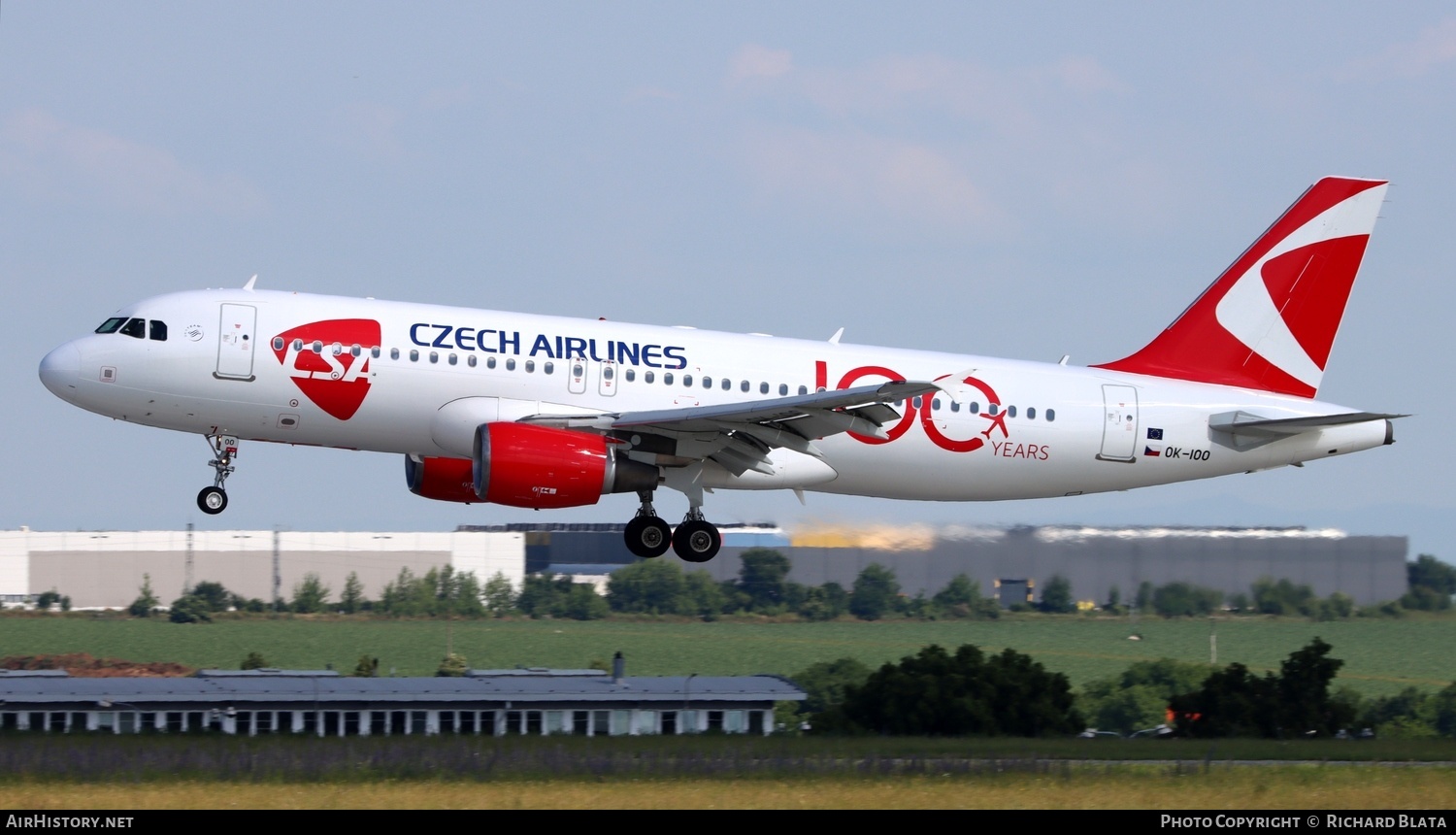 Aircraft Photo of OK-IOO | Airbus A320-214 | ČSA - Czech Airlines | AirHistory.net #651758