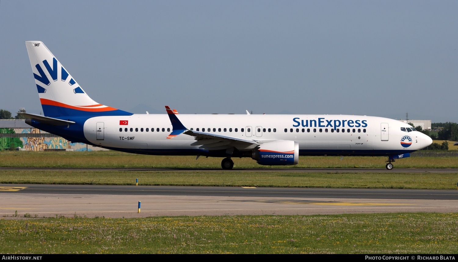 Aircraft Photo of TC-SMF | Boeing 737-8 Max 8 | SunExpress | AirHistory.net #651760