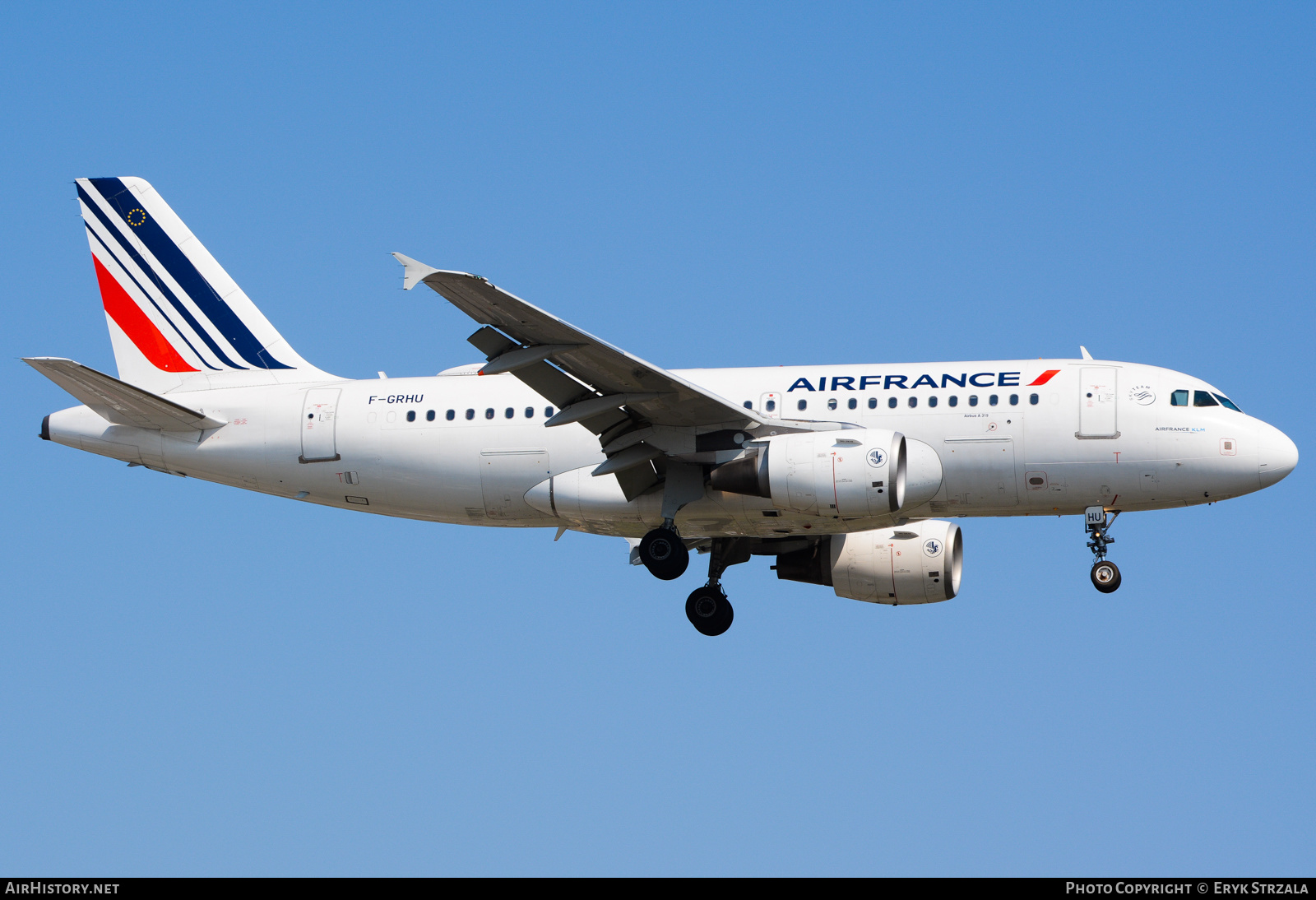 Aircraft Photo of F-GRHU | Airbus A319-111 | Air France | AirHistory.net #651764