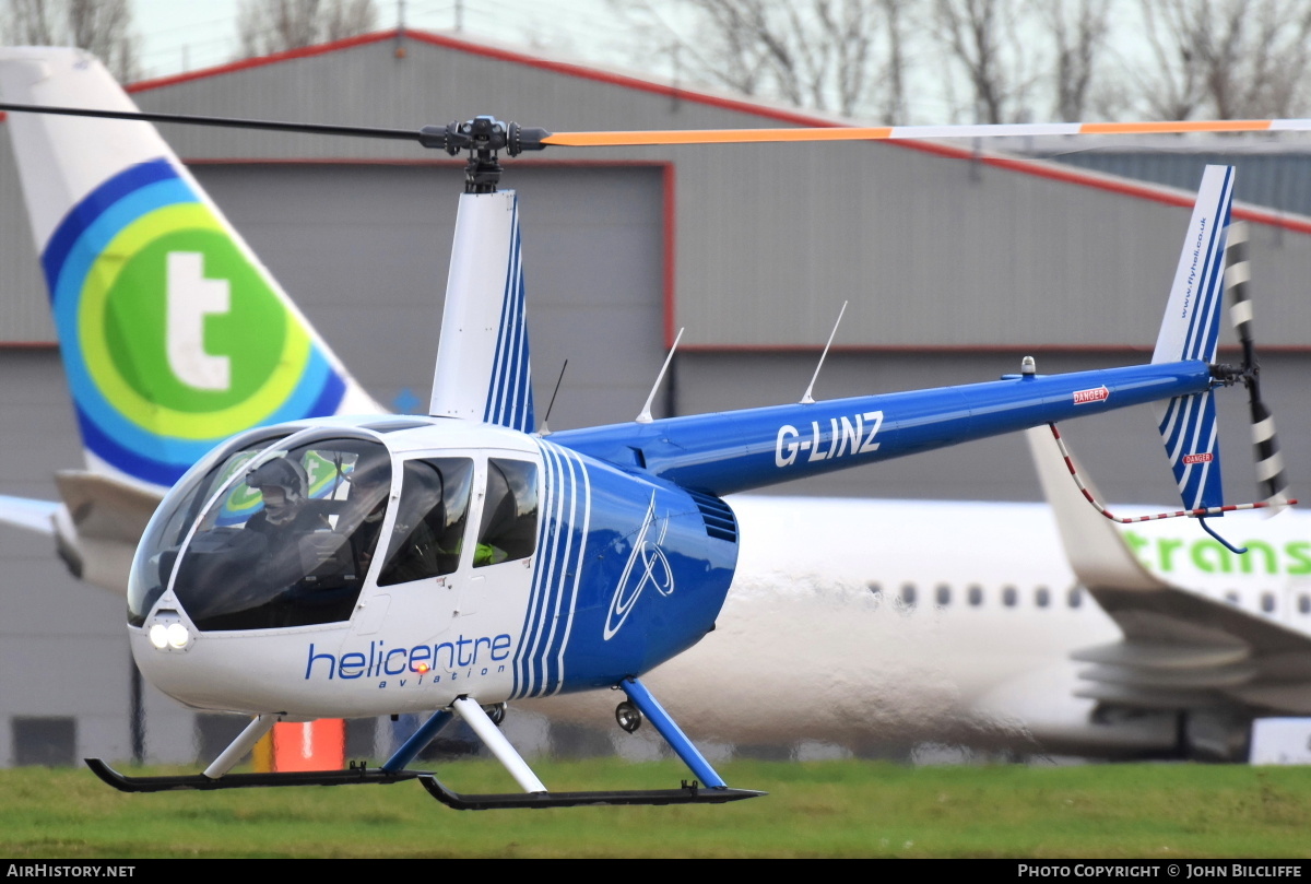 Aircraft Photo of G-LINZ | Robinson R-44 Raven II | Helicentre Aviation | AirHistory.net #651783
