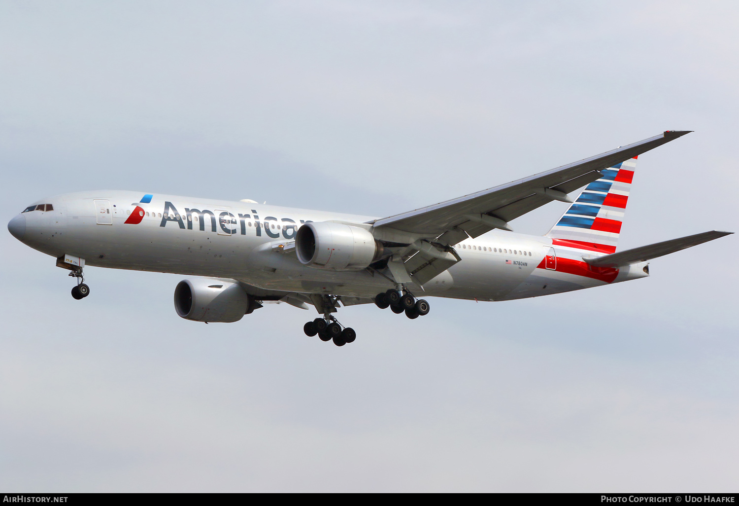 Aircraft Photo of N780AN | Boeing 777-223/ER | American Airlines | AirHistory.net #651785