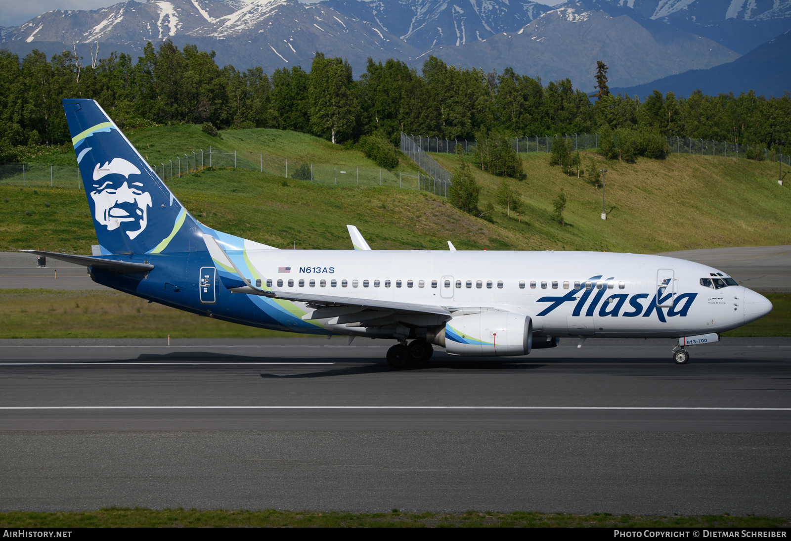 Aircraft Photo of N613AS | Boeing 737-790 | Alaska Airlines | AirHistory.net #651787