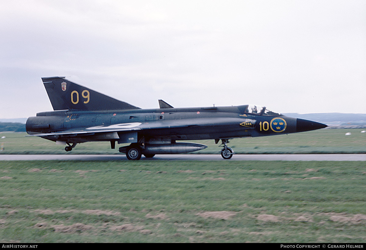 Aircraft Photo of 35434 | Saab J35F-1 Draken | Sweden - Air Force | AirHistory.net #651794