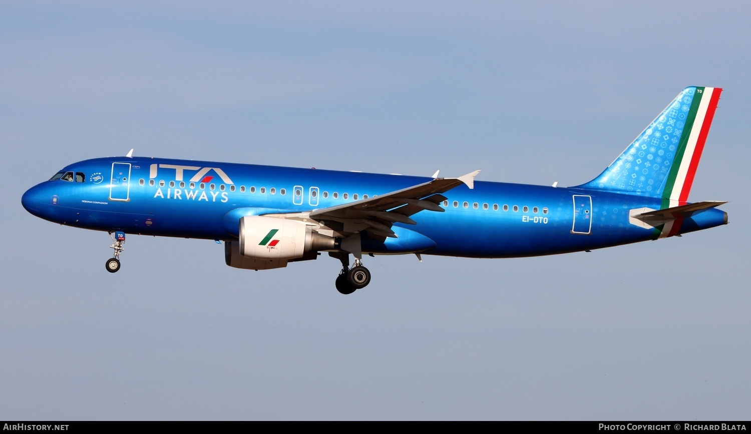 Aircraft Photo of EI-DTO | Airbus A320-216 | ITA Airways | AirHistory.net #651806