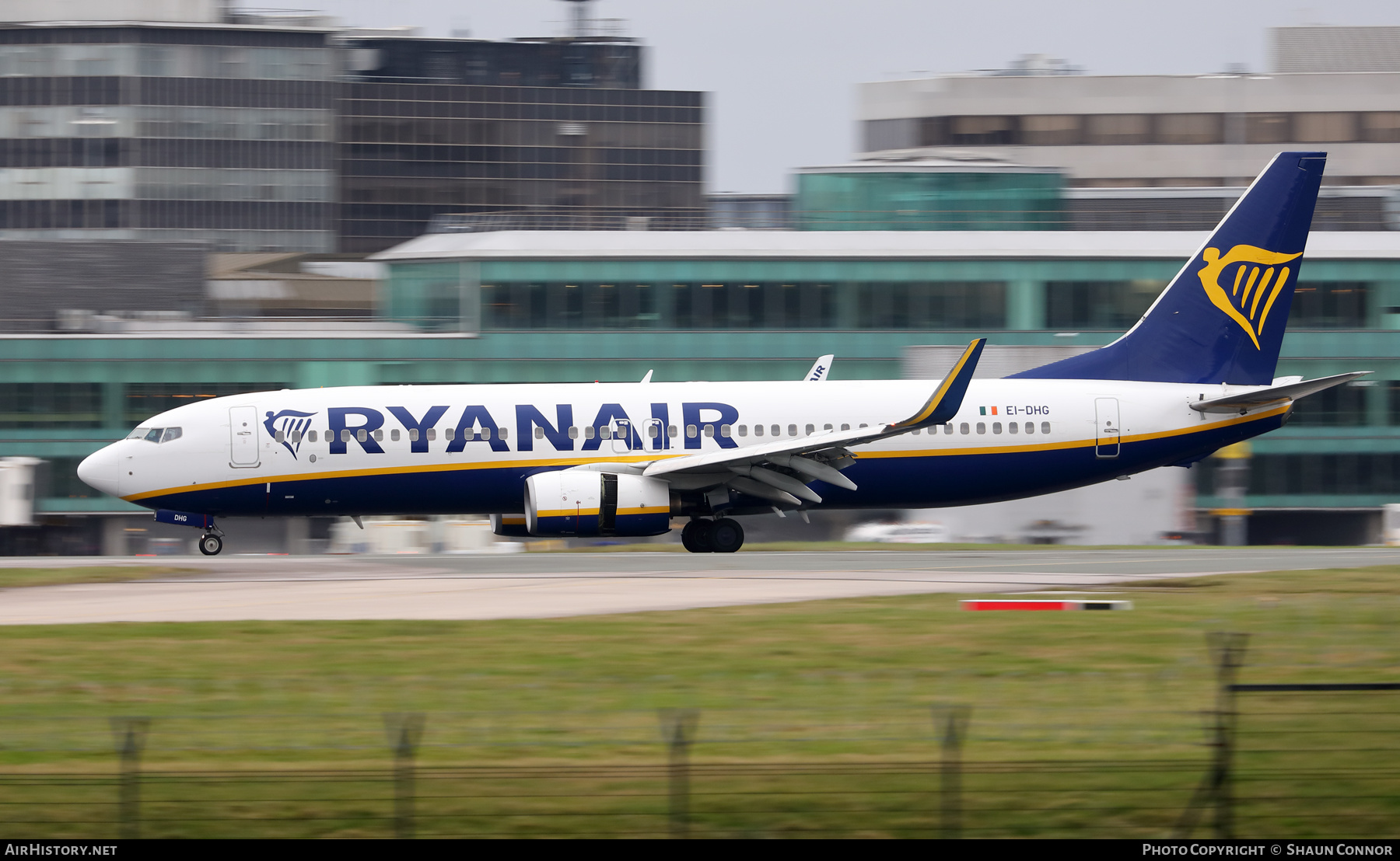 Aircraft Photo of EI-DHG | Boeing 737-8AS | Ryanair | AirHistory.net #651807