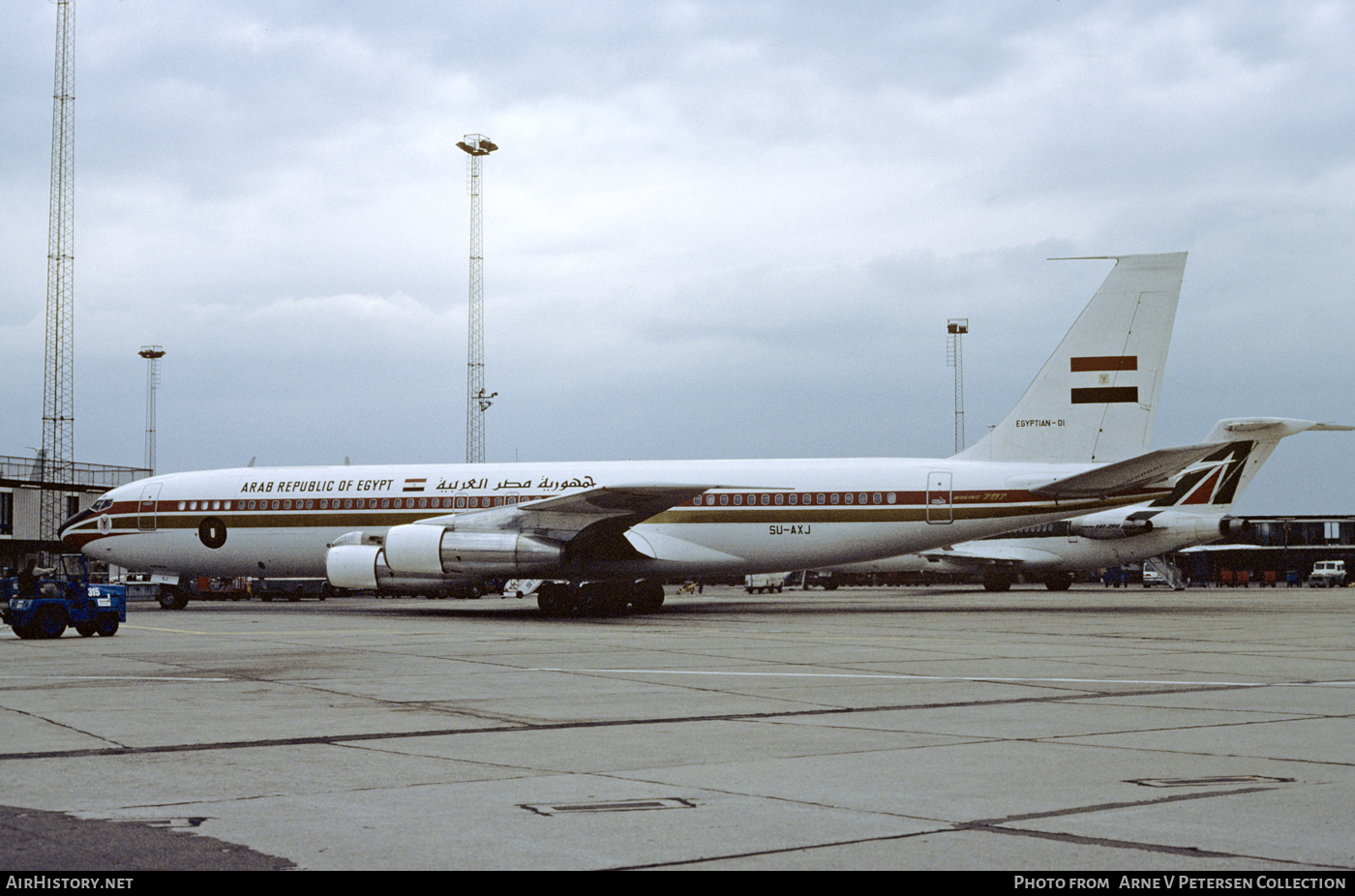 Aircraft Photo of SU-AXJ | Boeing 707-366C | Arab Republic of Egypt | AirHistory.net #651815